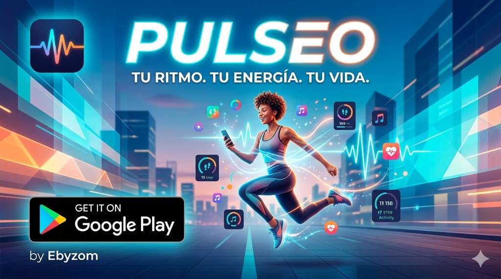 Pulseo — tu ritmo, tu energía, tu vida. App de pasos y salud en Google Play
